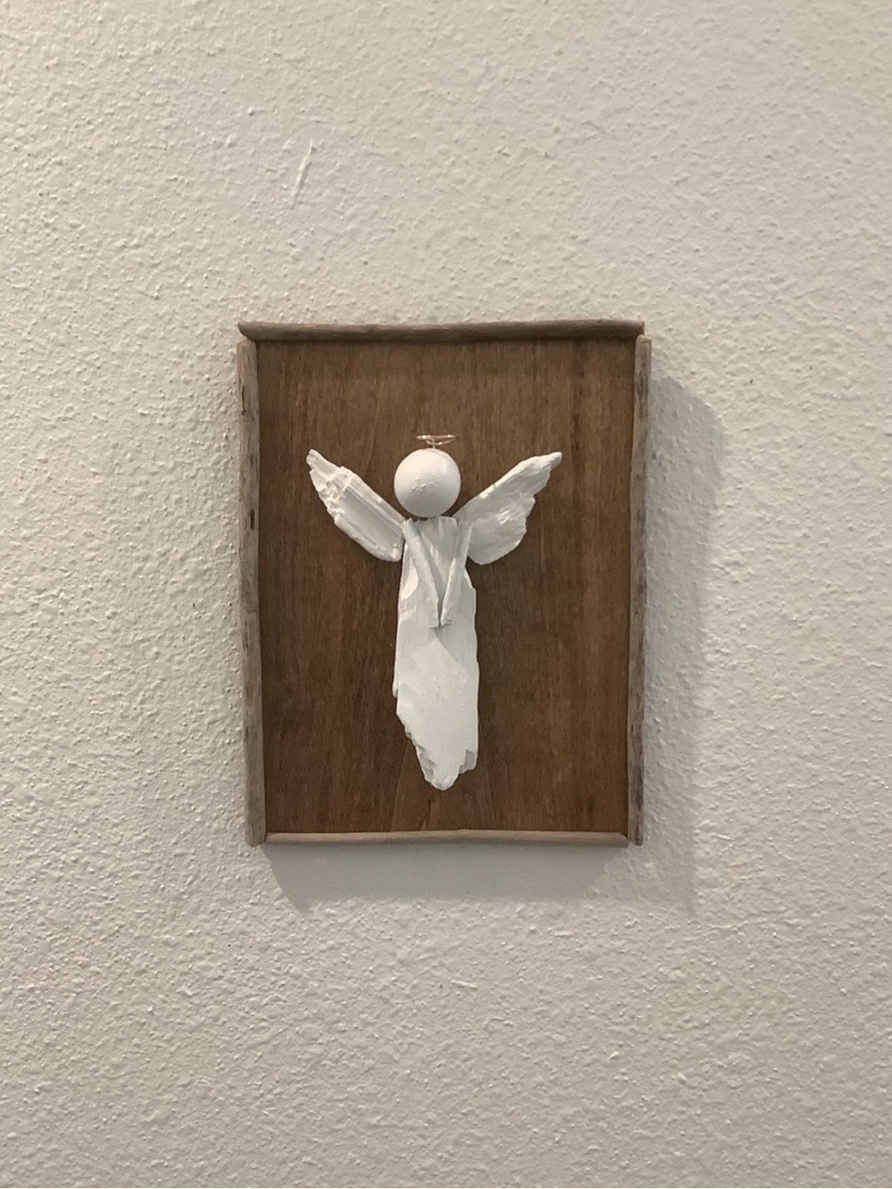 Driftwood Art , Driftwood Angel, Driftwood Angel Wall Art, Angel Plaque